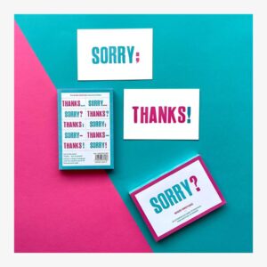 Sorry? Thanks! Mixed Emotions - Card Box